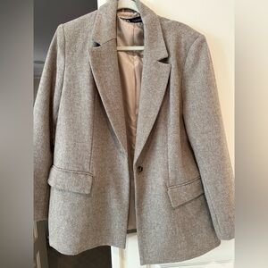 Zara Blazers - lot of 2 XL Black and Herringbone